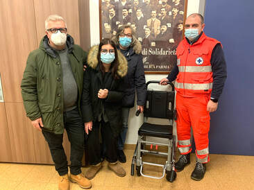 News. Donazione sedia portantina