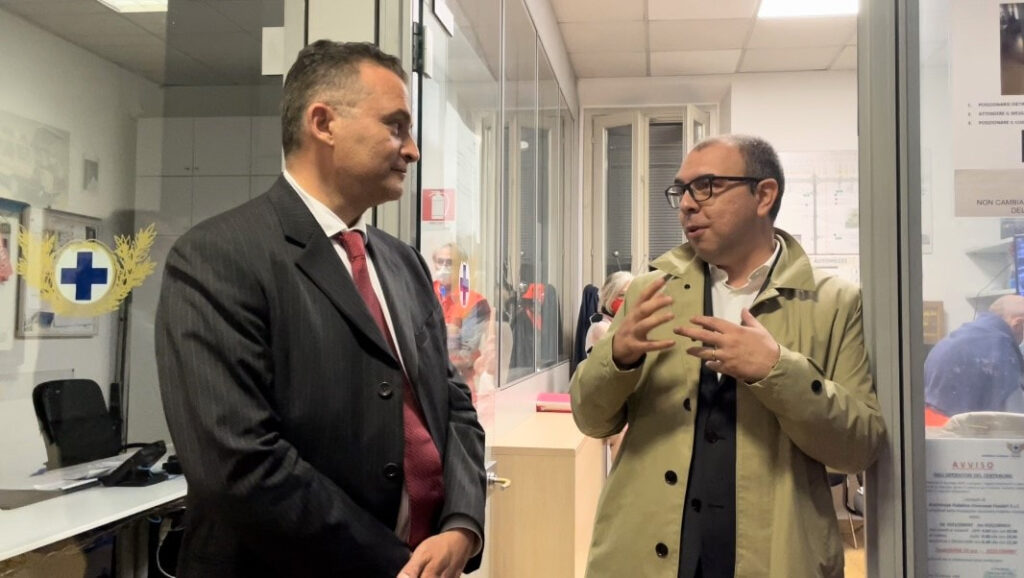 L'Assessore Donini in visita alla Pubblica